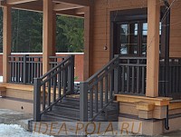 Ограждения из ДПК, ограждения террас и балконов