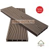 Террасная доска Green Decking Цвет: Венге 3d Террасная доска Green Decking Цвет: Венге 3d