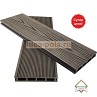 Террасная доска Green Decking Цвет: Венге 3d Террасная доска Green Decking Цвет: Венге 3d
